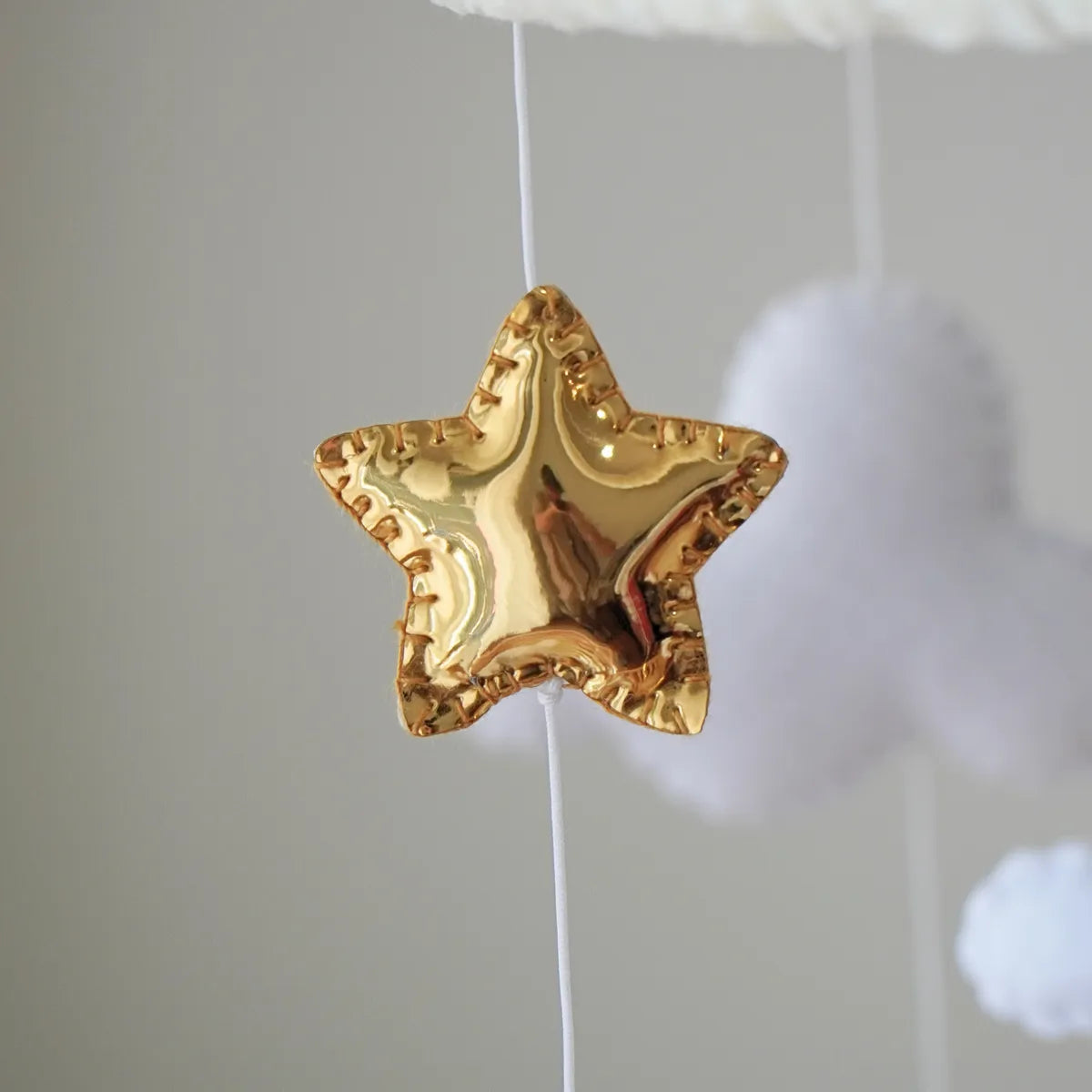 moon & stars musical baby crib mobile