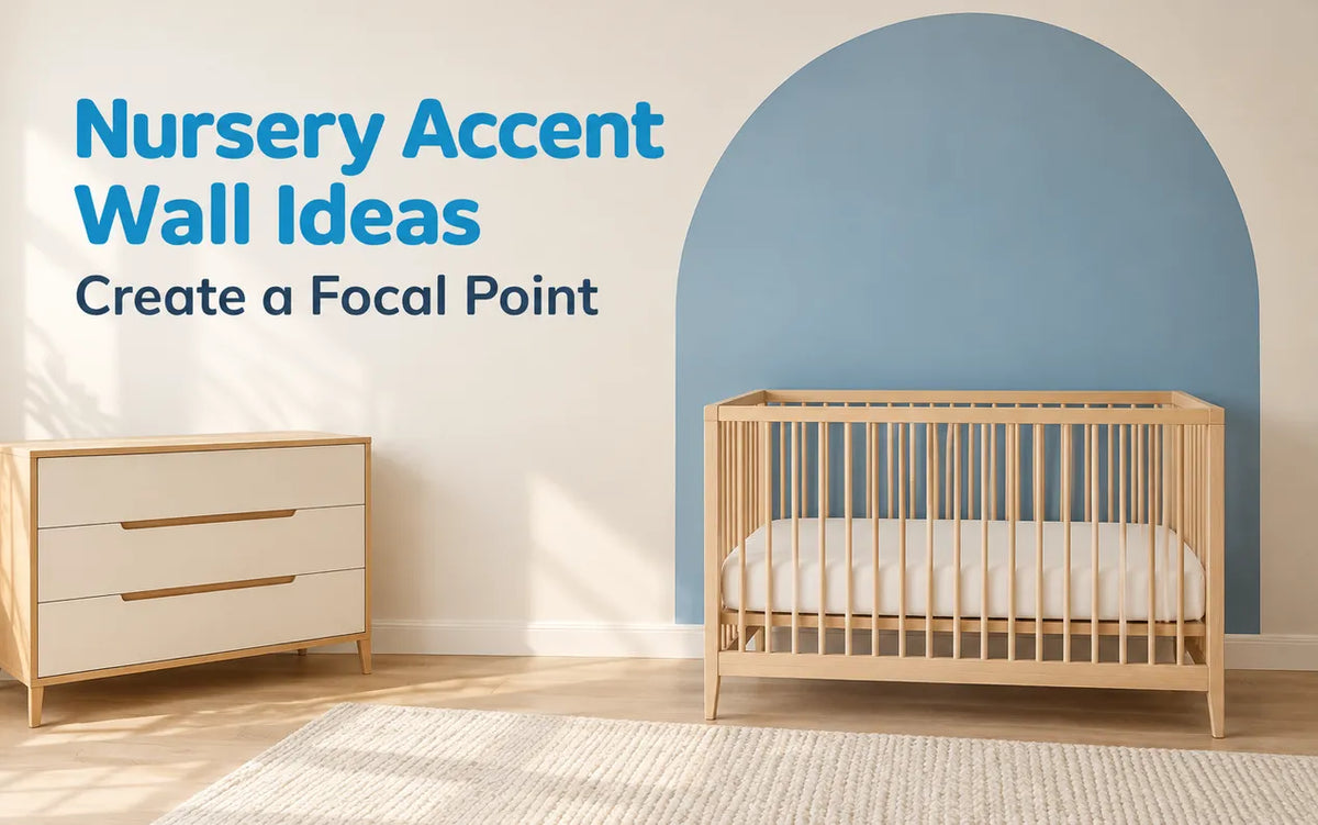 Nursery Accent Wall Ideas to Create a Focal Point thumbnail