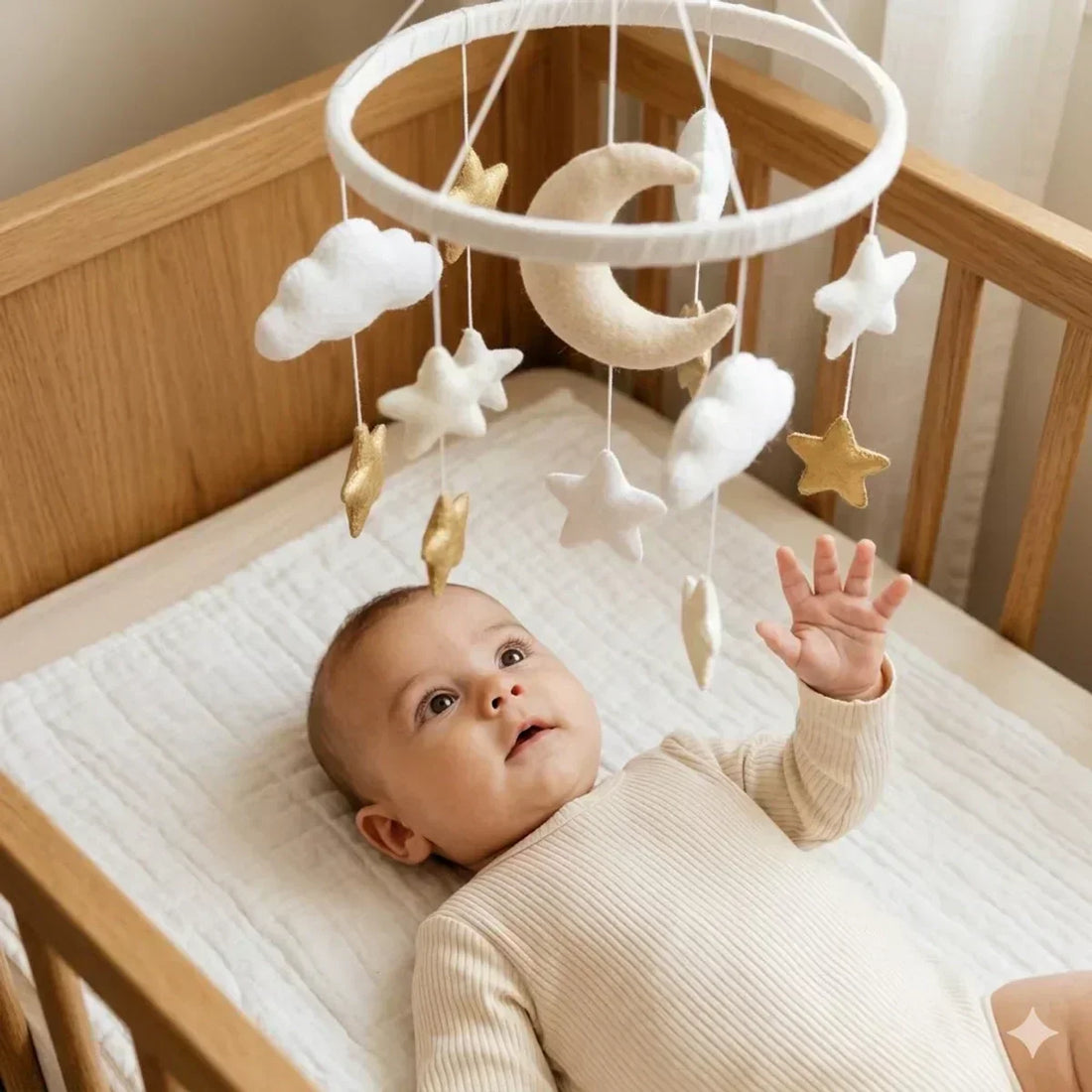Sensory Mobile for Babies: The Right Sense at the Right Age