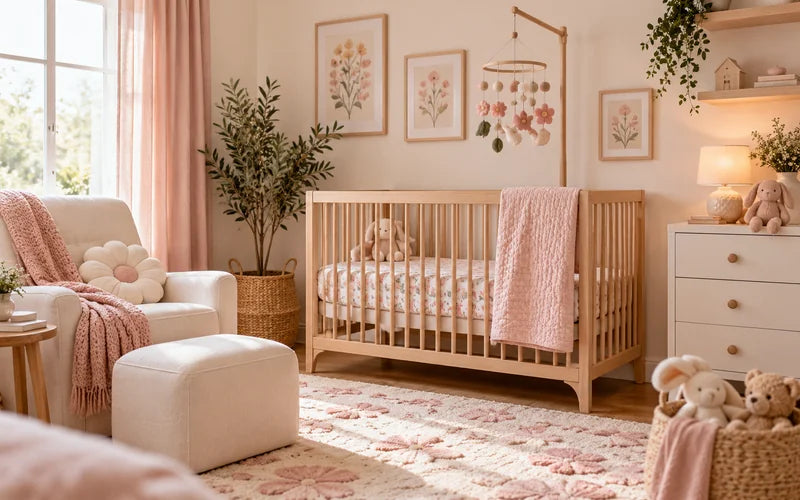 Baby Girl Nursery Ideas for Themes, Colors, and Decor thumbnail