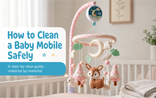how to clean a baby mobile safely thumbnail
