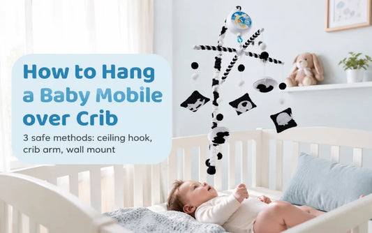 how to hang a baby mobile over crib thumbnail