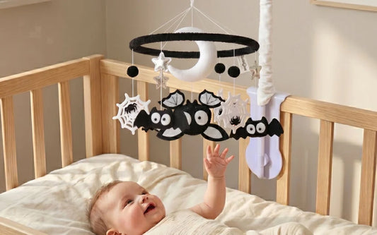 how to hang a baby mobile over crib thumbnail