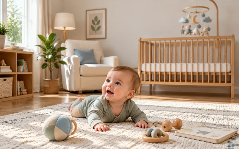 Montessori Nursery Ideas for Your Baby's First Room thumbnail