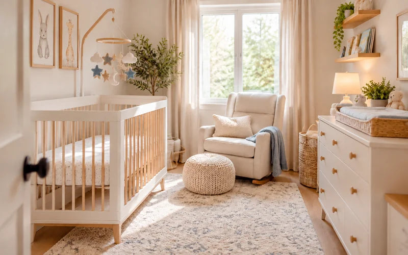 Small Nursery Layout Ideas That Make Room for Baby Care thumbnail