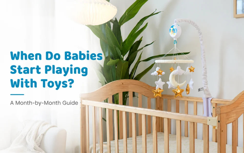 when do babies start playing with toys thumbnail