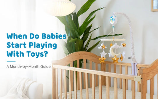 when do babies start playing with toys thumbnail