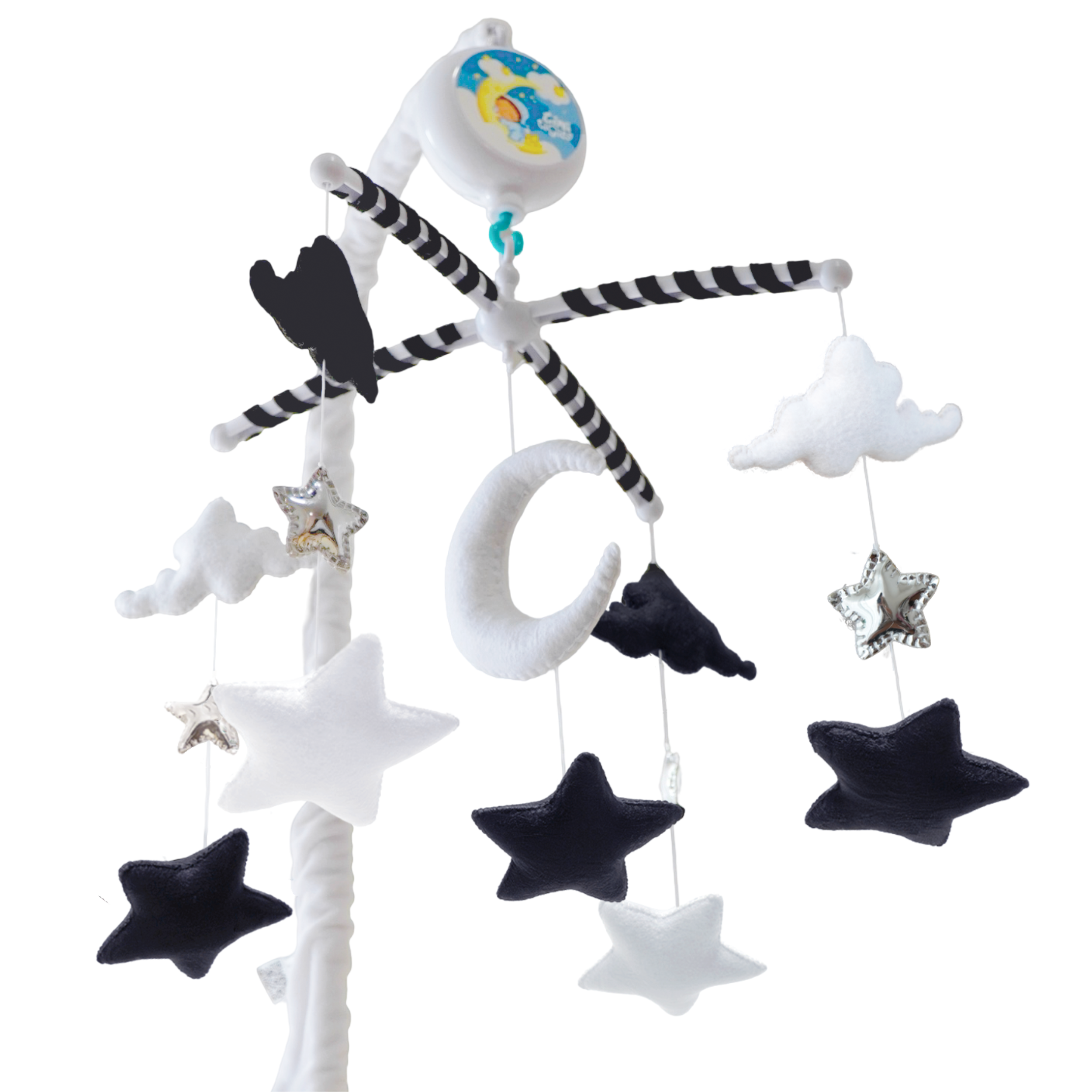 Montessori-Inspired Mobile with Starry Night Theme