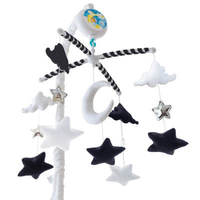 Montessori-Inspired Mobile with Starry Night Theme