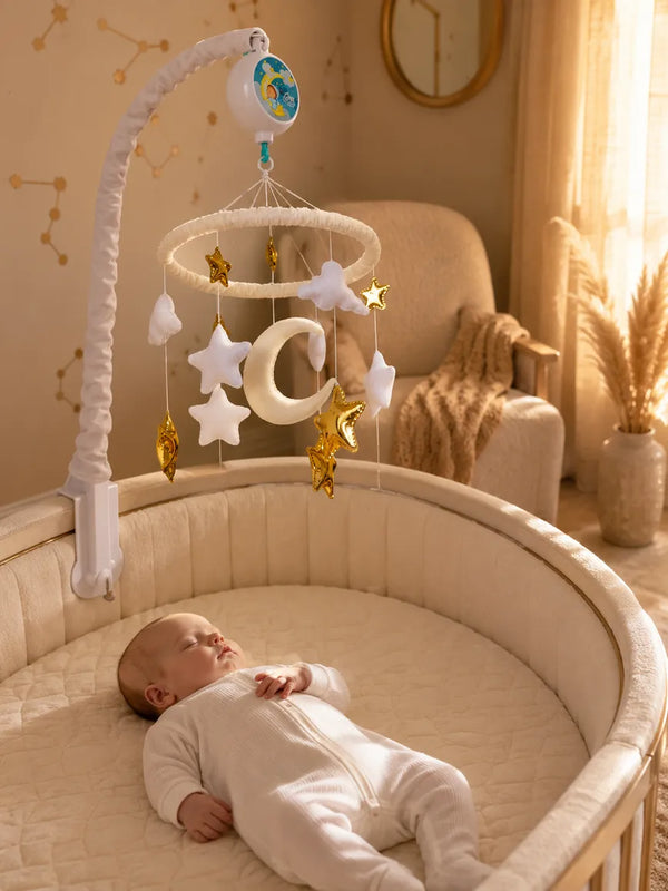 baby crib mobile tinitigies handmade nursery decor