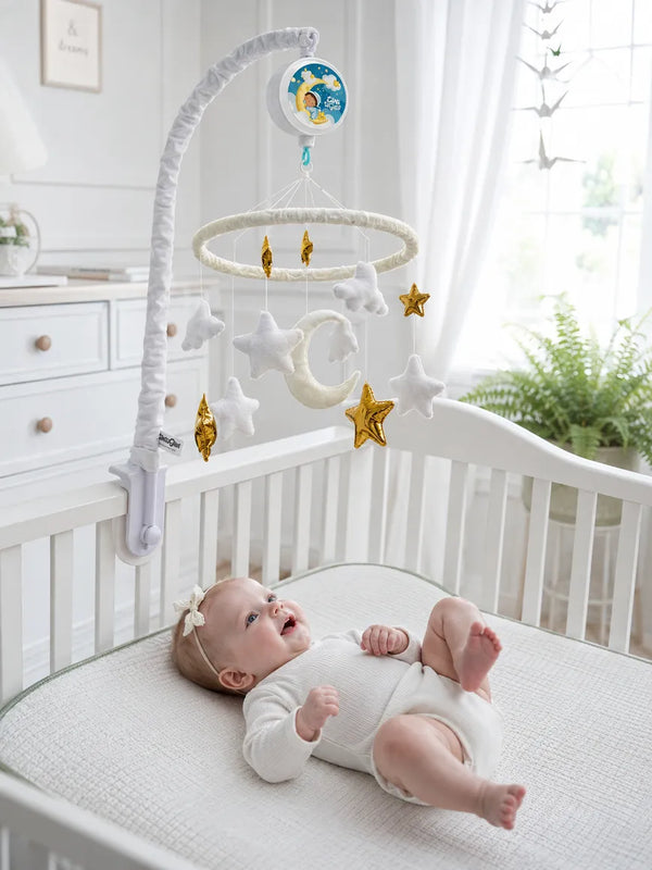 baby crib mobile tinitigies handmade nursery decor