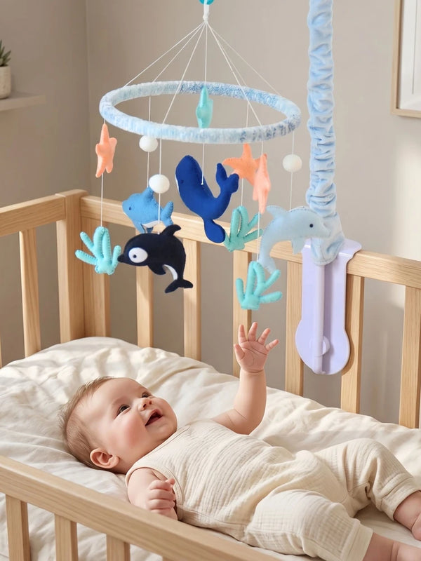baby crib mobile tinitigies handmade nursery decor