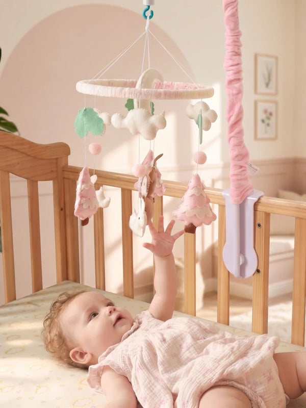 baby crib mobile tinitigies handmade nursery decor