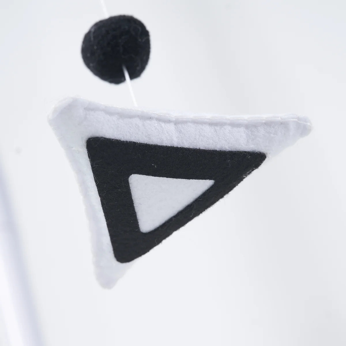 montessori black & white geometry musical baby crib mobile