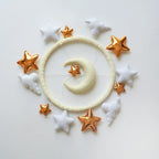 moon & stars musical baby crib mobile