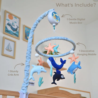 Ocean Creatures Baby Mobile