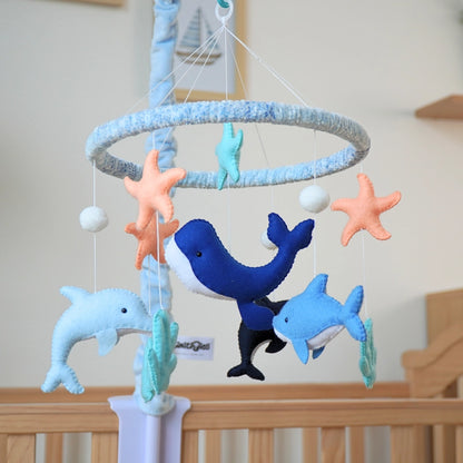 Ocean Creatures Baby Mobile