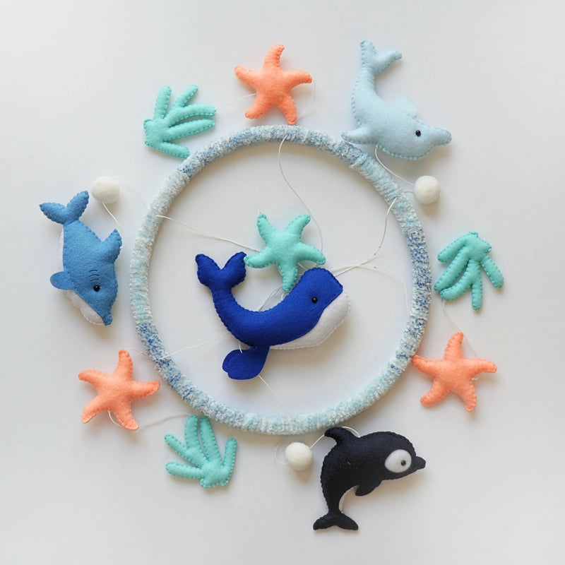 Ocean Creatures Baby Mobile
