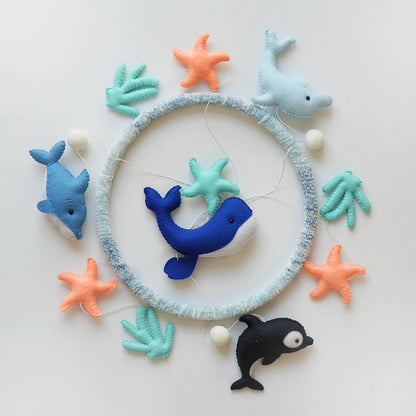 Ocean Creatures Baby Mobile