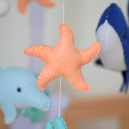 Ocean Creatures Baby Mobile